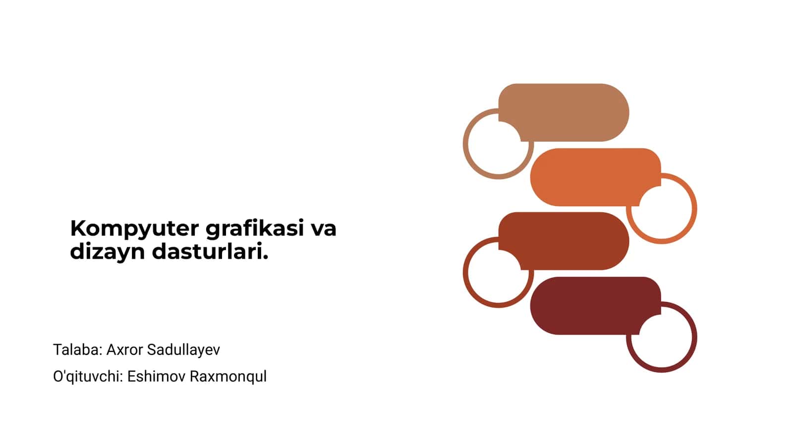 Kompyuter grafikasi va dizayn dasturlari