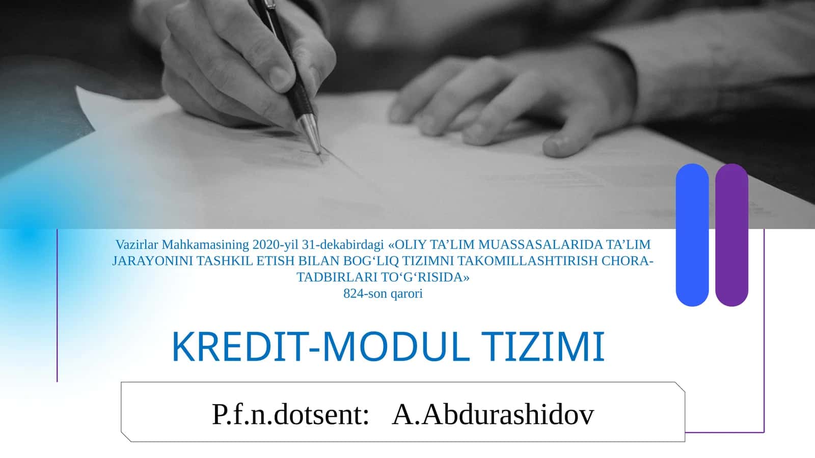 KREDIT-MODULTIZIMI
