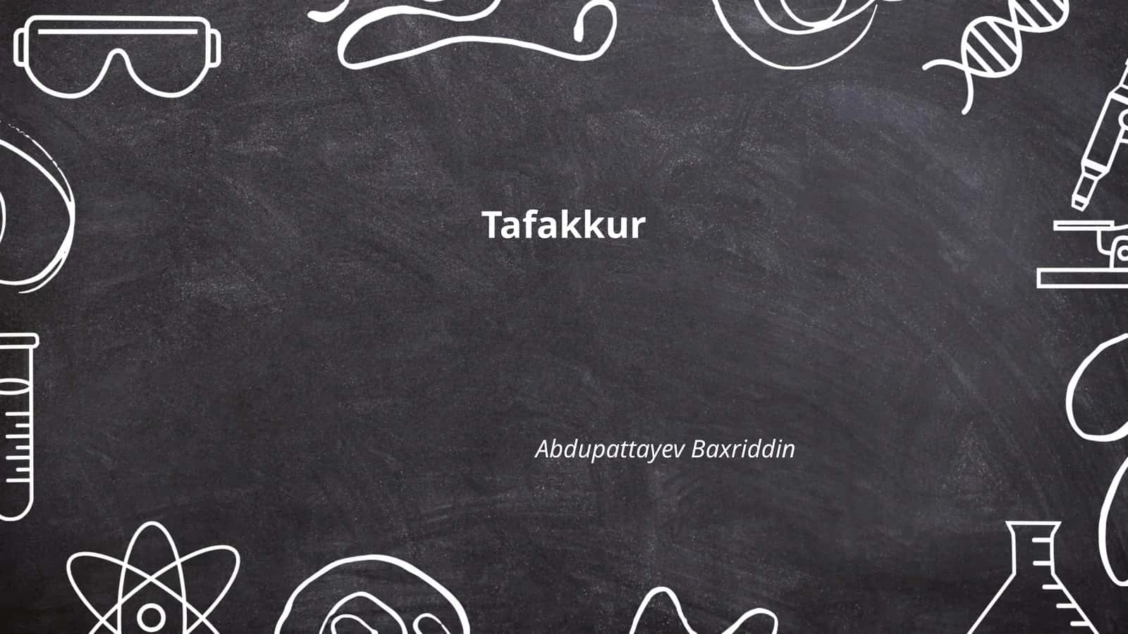 Tafakkur