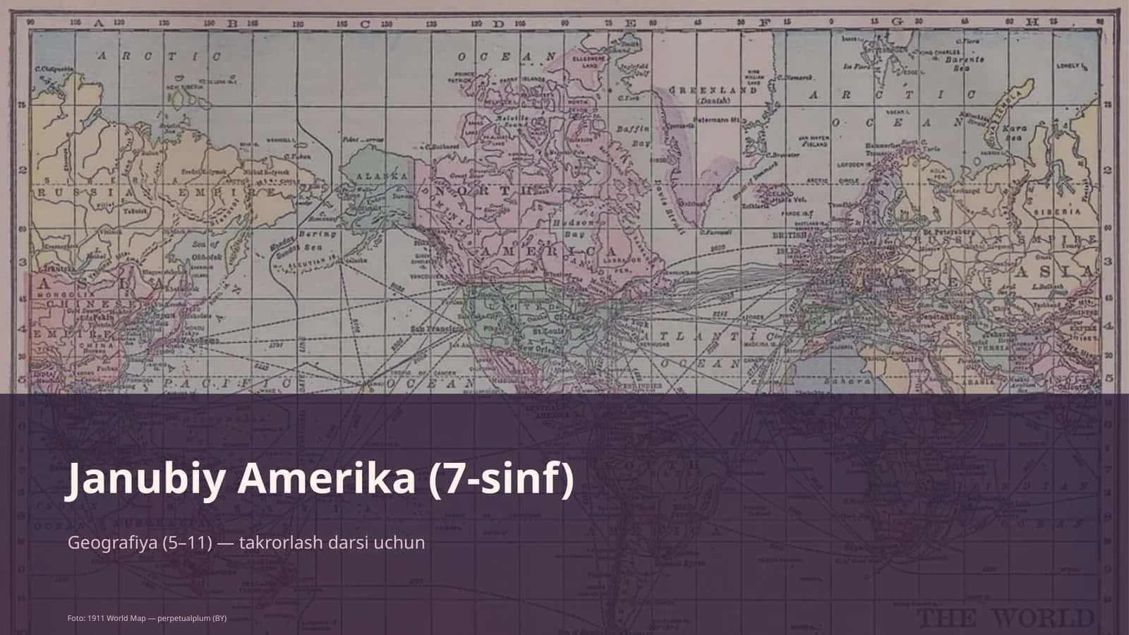 Janubiy Amerika (7-sinf)