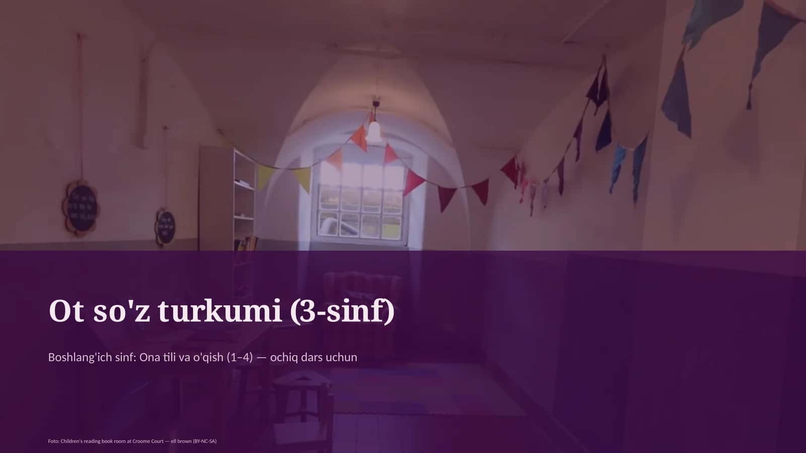 Ot so'z turkumi (3-sinf)