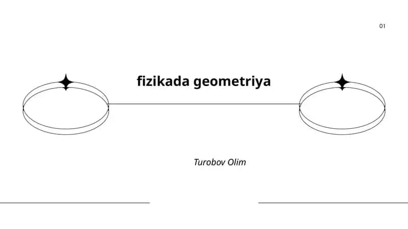 Evklid geometriyasi va klassik mexanikadagi fazoviy modellashtirish