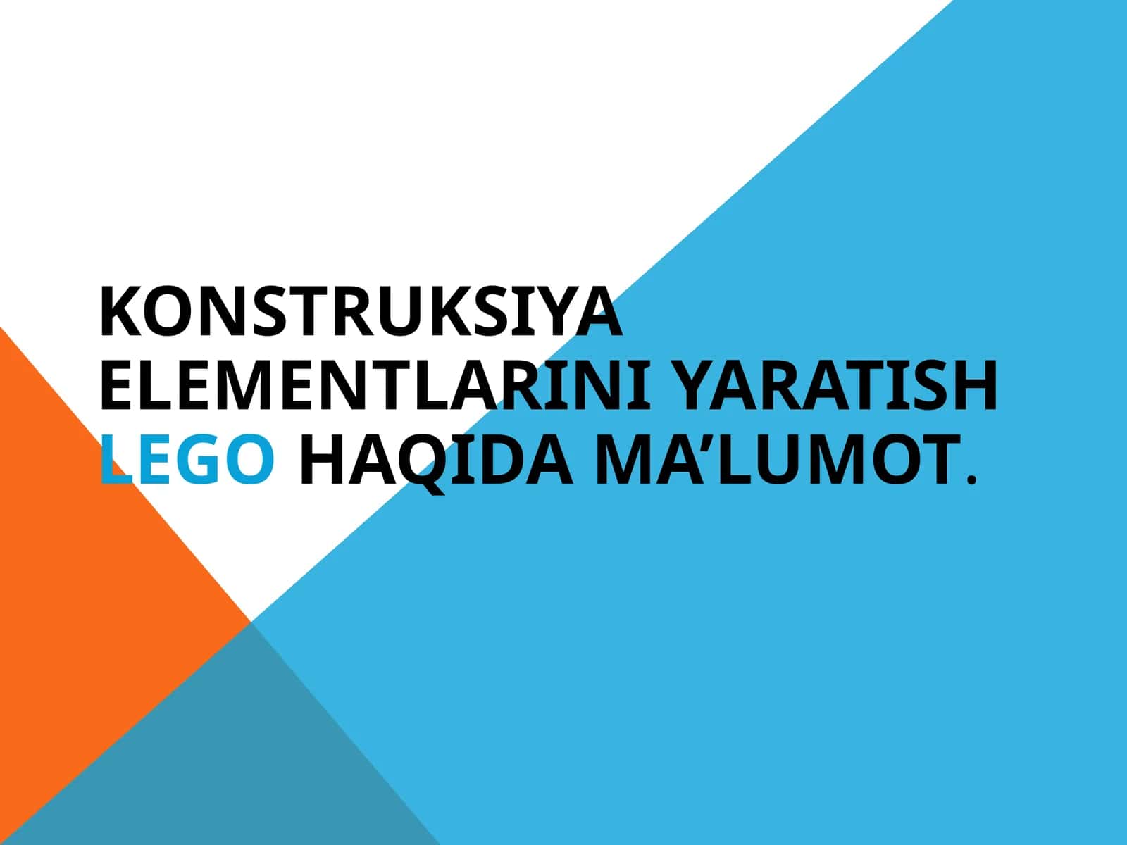 Konstruksiya