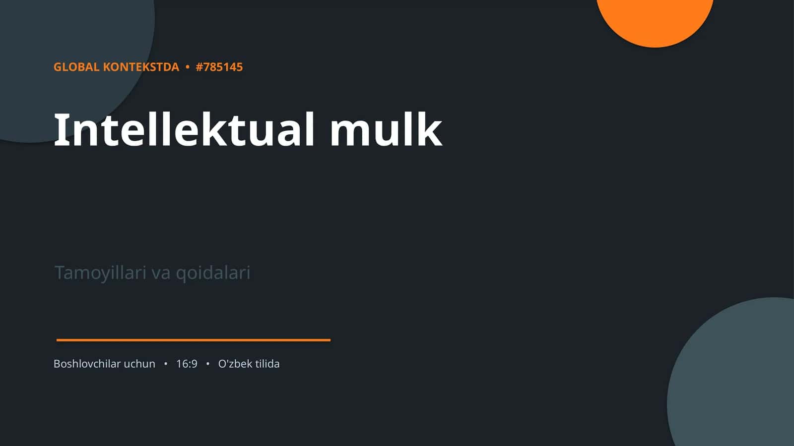 Intellektual mulk