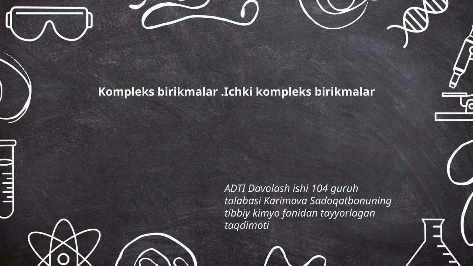 Kompleks birikmalar