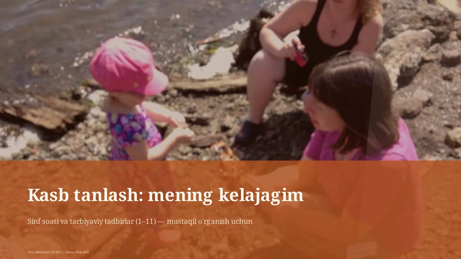 Kasb tanlash: mening kelajagim