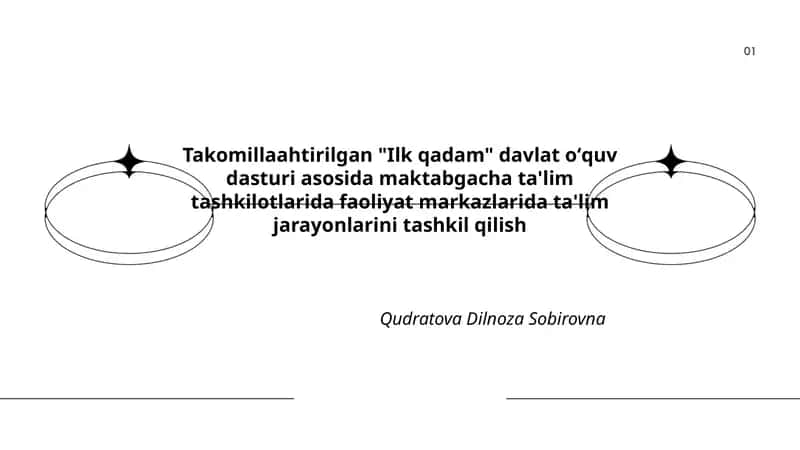 "Ilk qadam" davlat oʻquv dasturi