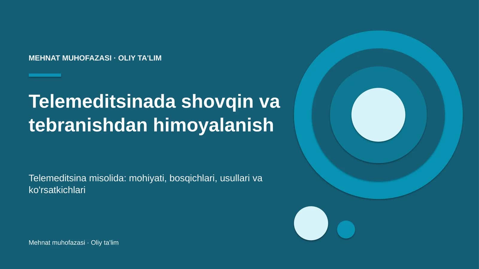 telemeditsinada shovqin va tebranishdan himoyalanish 8224