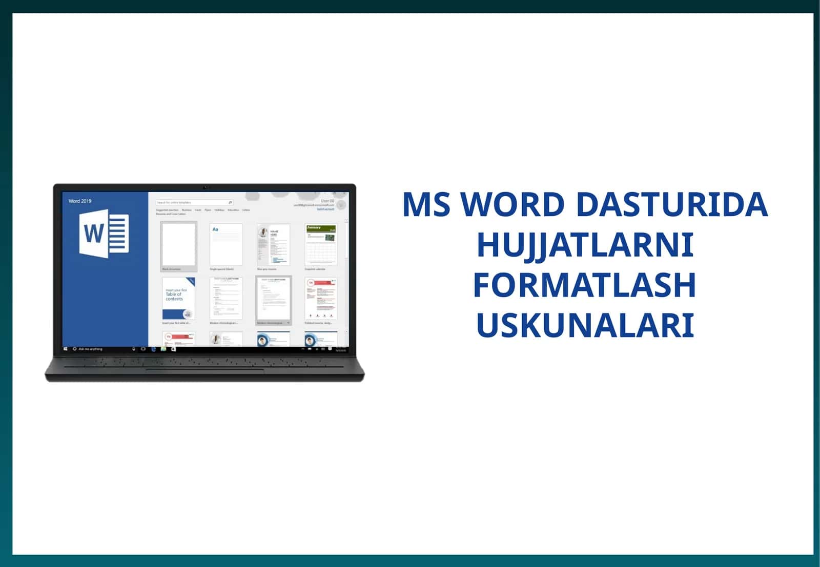 Hujjatlarni formatlash uskunalari