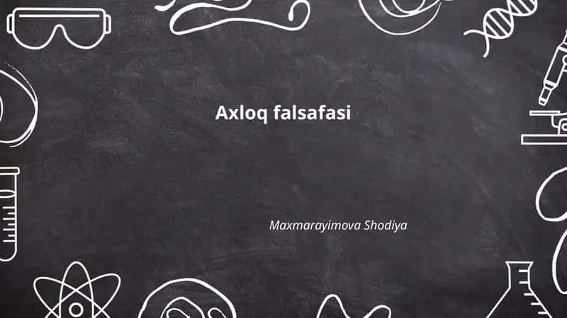 Axloq falsafasi