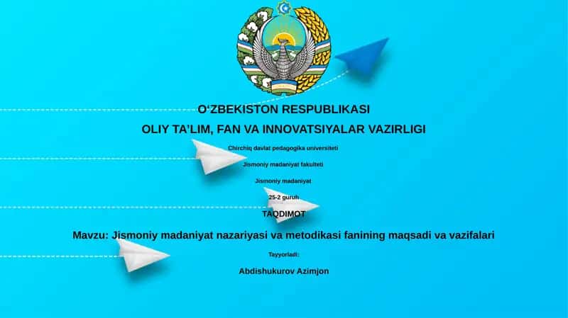 Jismoniy madaniyat nazariyasi va metodikasi