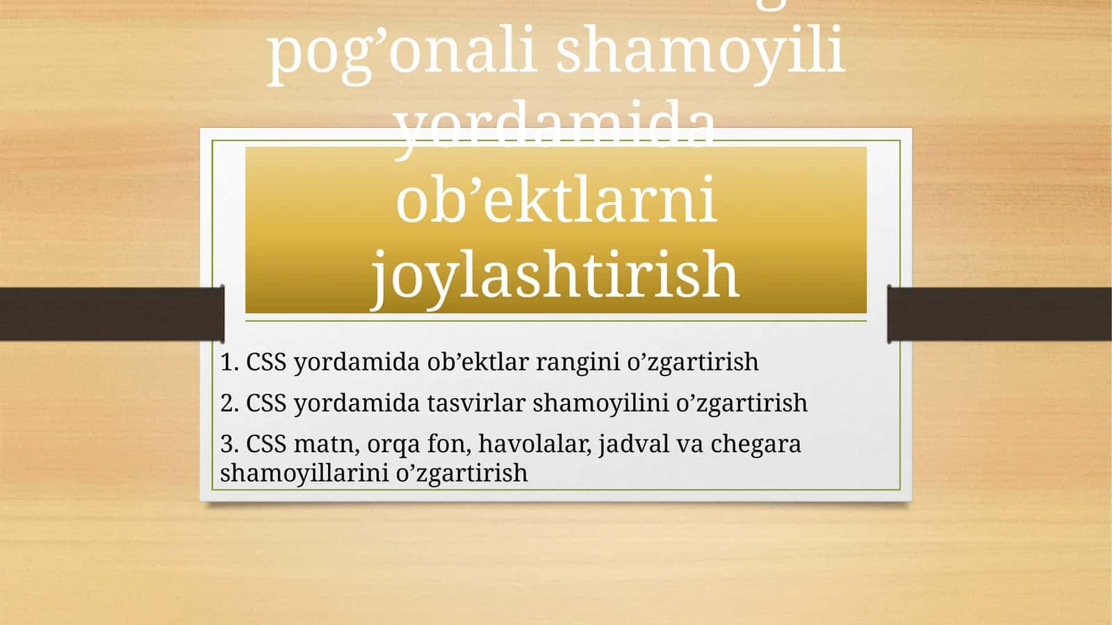 CSS Backrounds