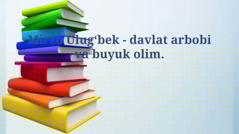 Mirzo Ulug'bek