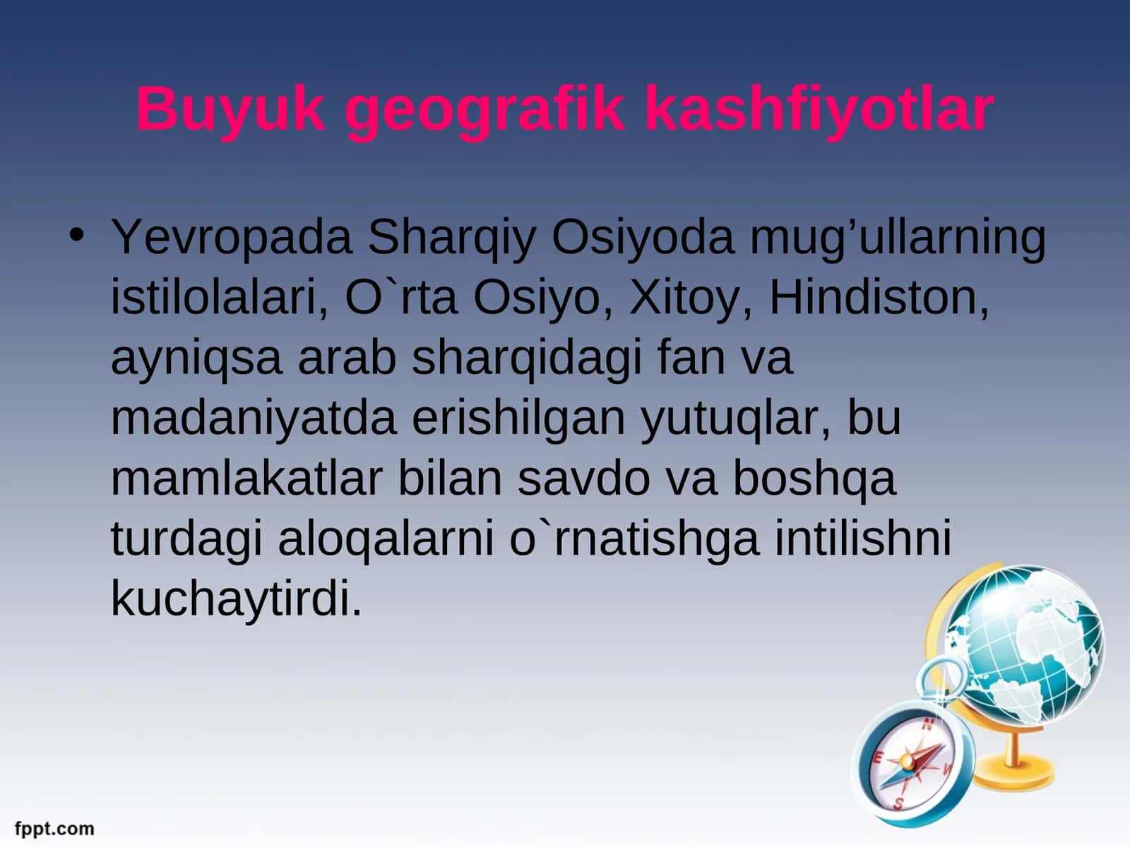 Buyuk geografik kashfiyotlar