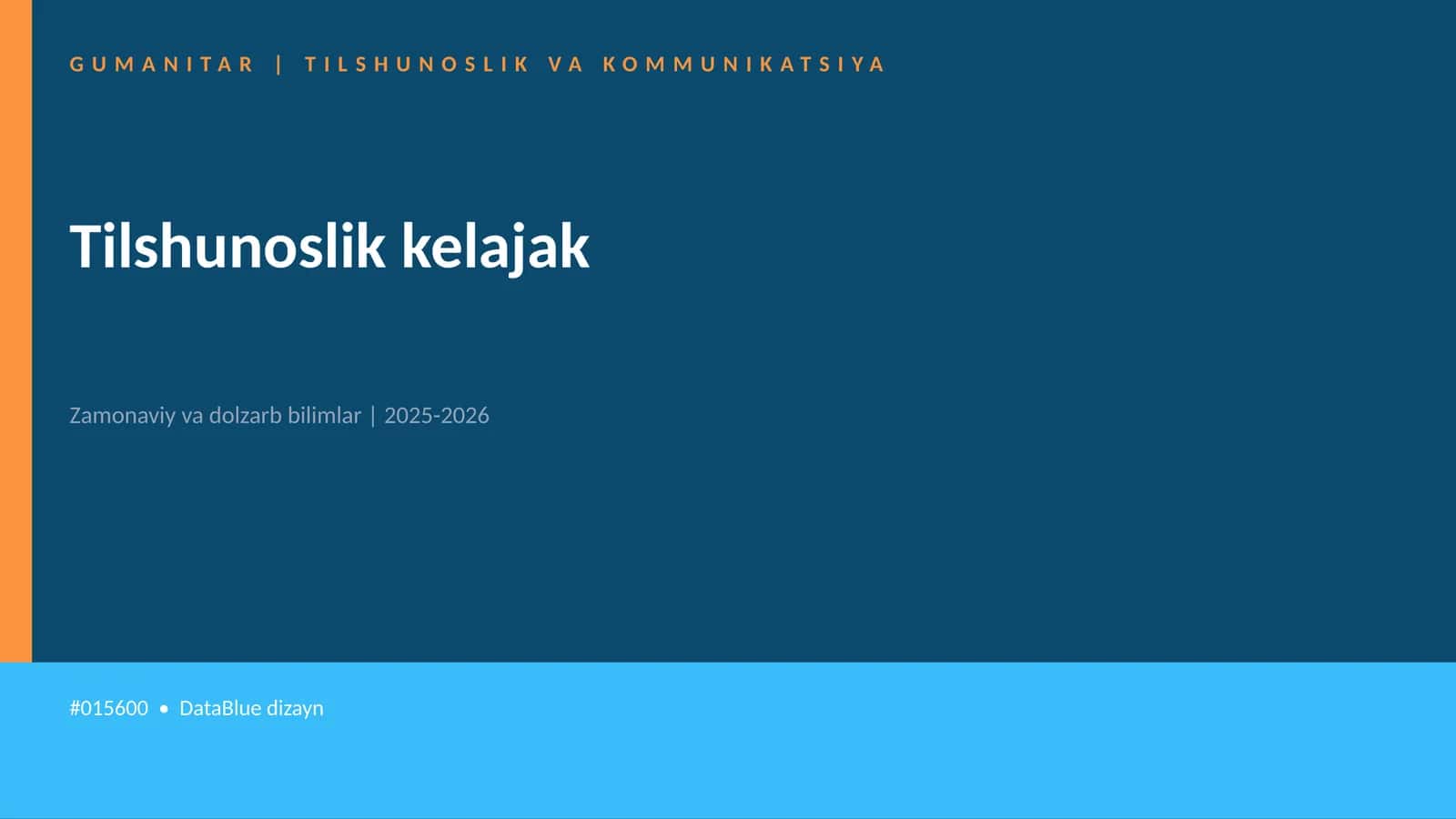Tilshunoslik kelajak