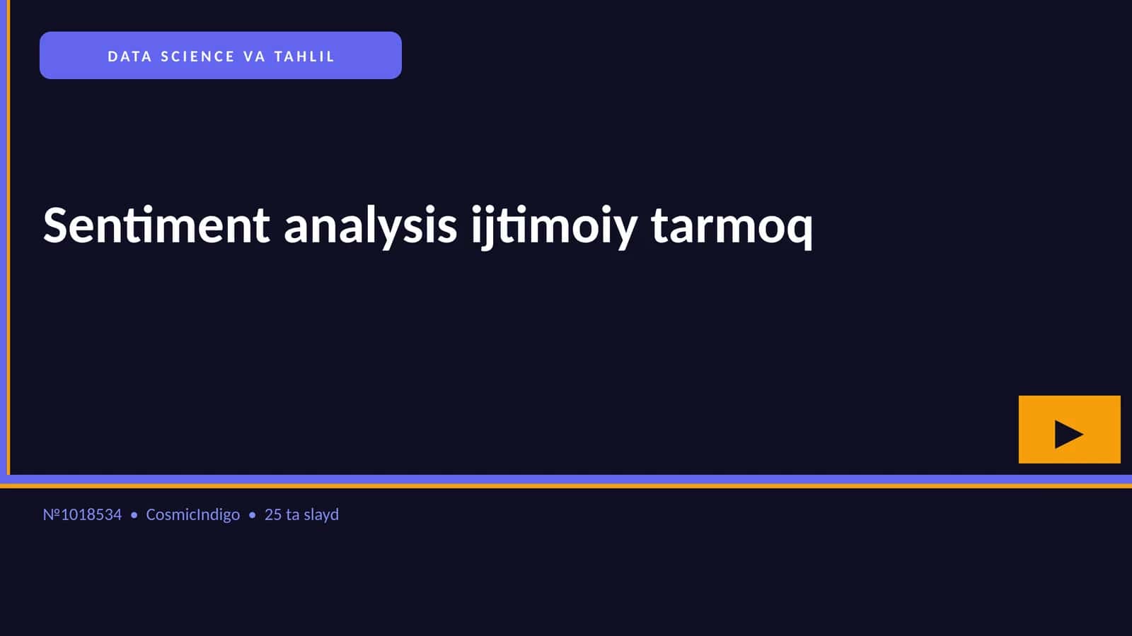 DATA SCIENCE VA TAHLIL