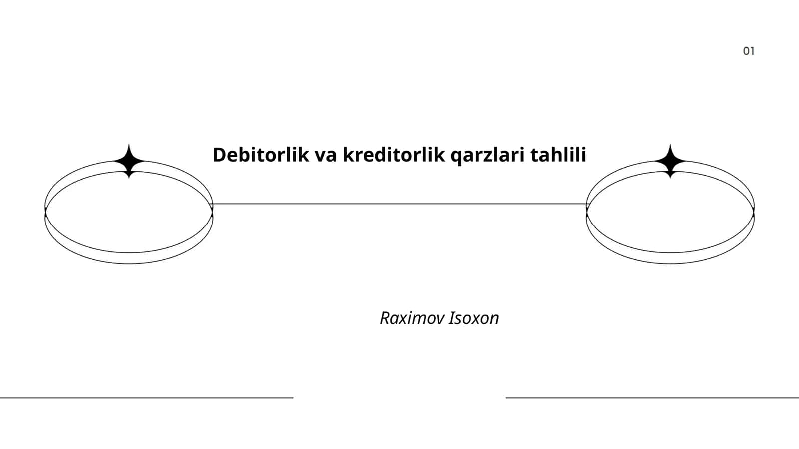 Debitorlik va kreditorlik qarzlari tahlili
