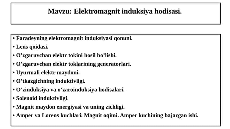 Elektromagnit induksiyasi