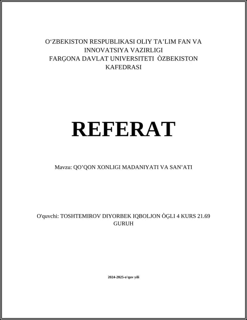 Qo'qon xonligi musiqa san'ati