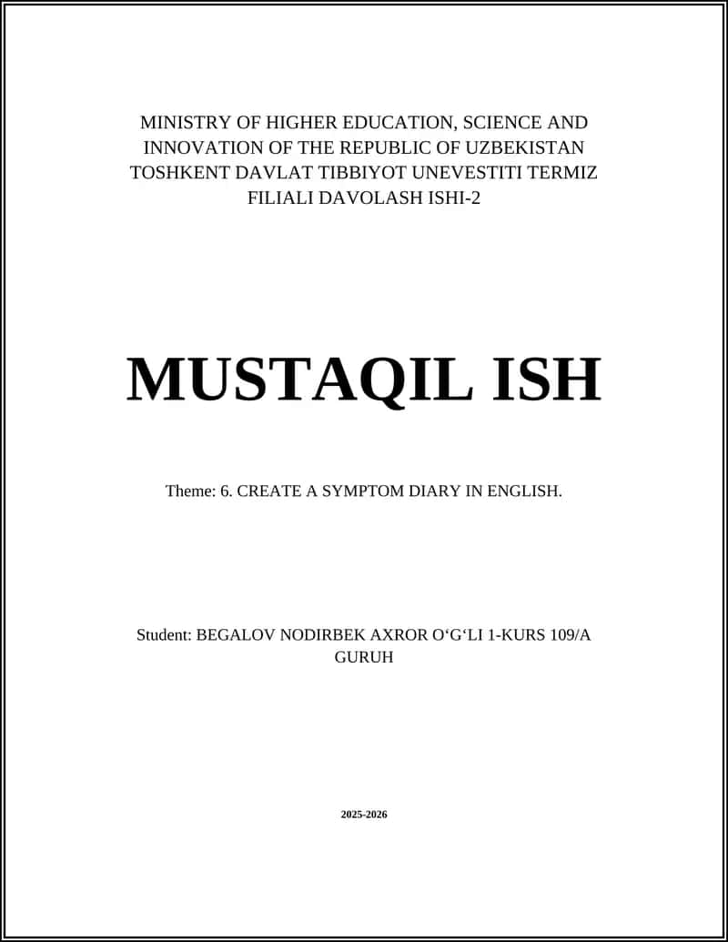 TERMIZ FILIALI DAVOLASH ISHI-2