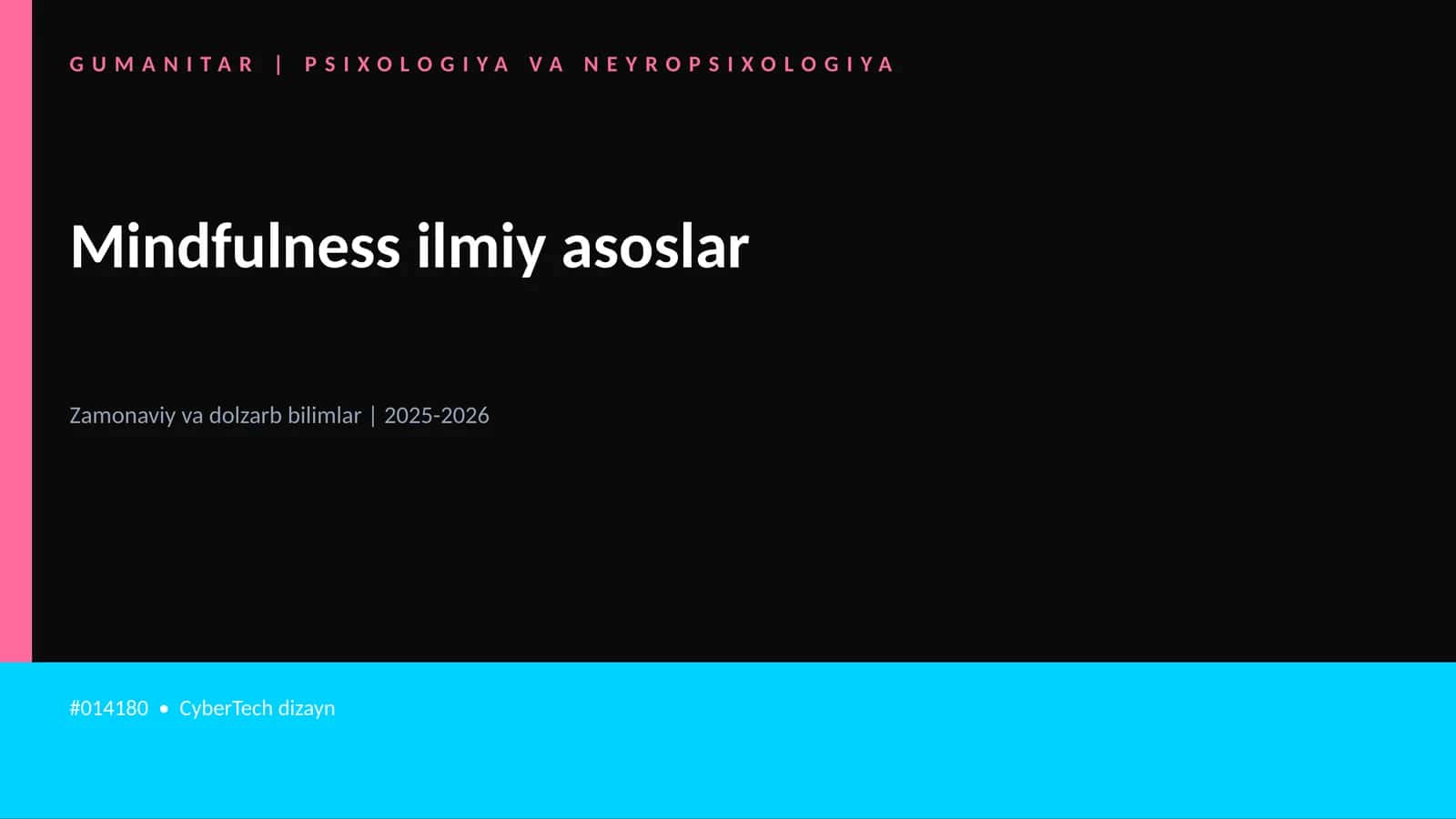 Mindfulness ilmiy asoslar