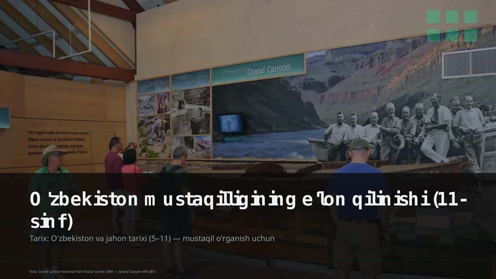 O'zbekiston mustaqilligining e'lon qilinishi (11-sinf)