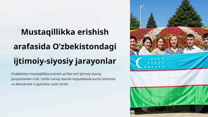 O'zbekistonning Mustaqilligi