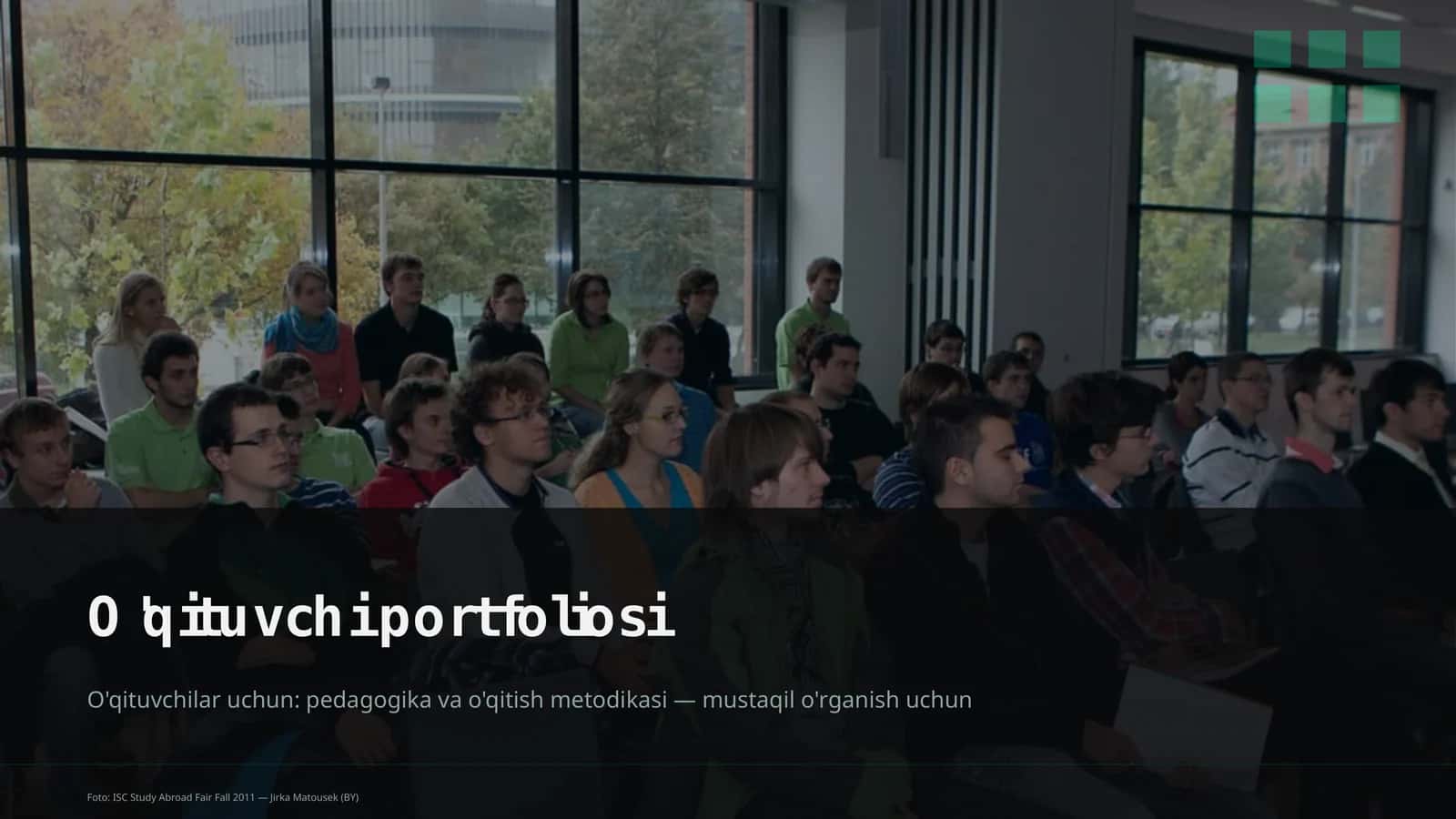 O'qituvchi portfoliosi