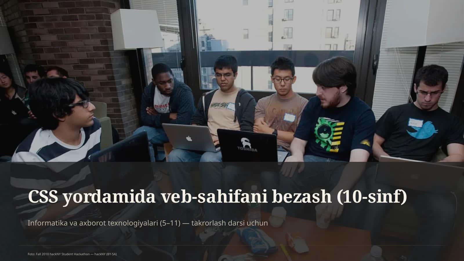 Informatika va axborot texnologiyalari (5–