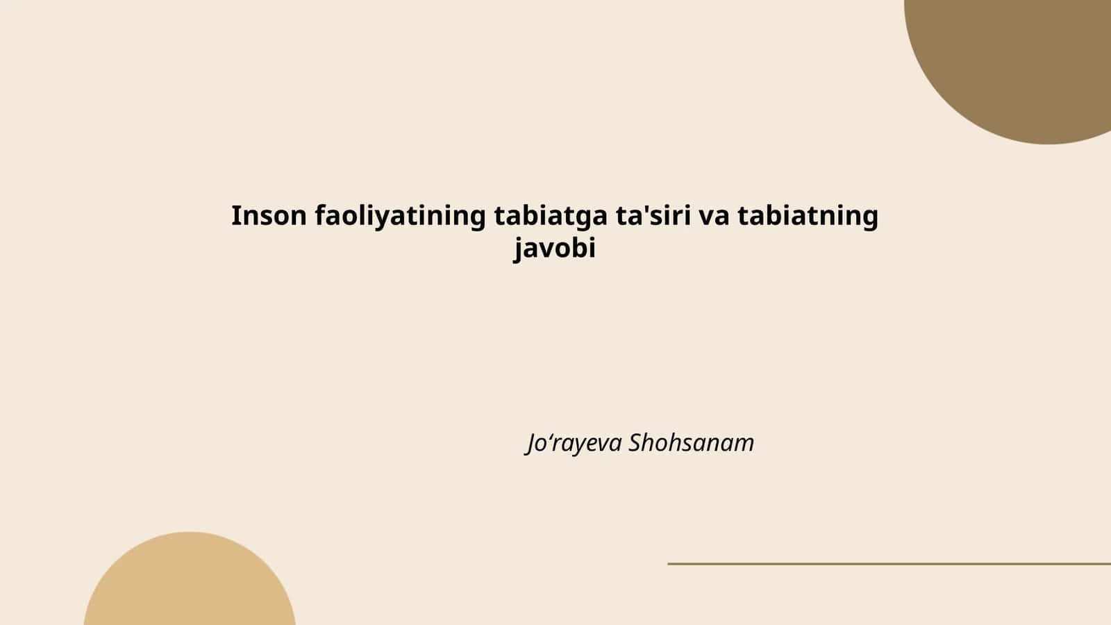 Oʻrmon kesilishi va biologik xilma-xillikning kamayishi
