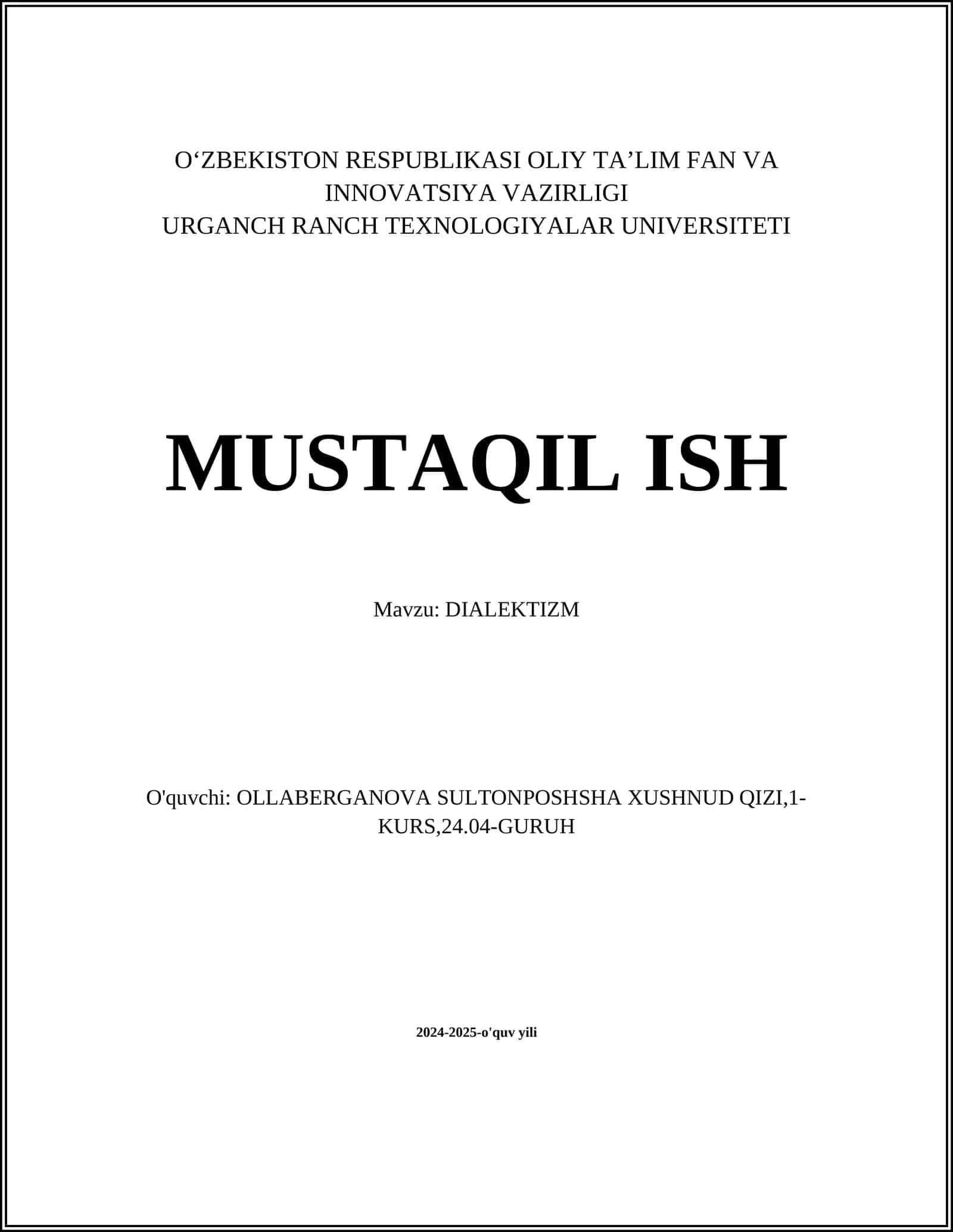 Dialektizm