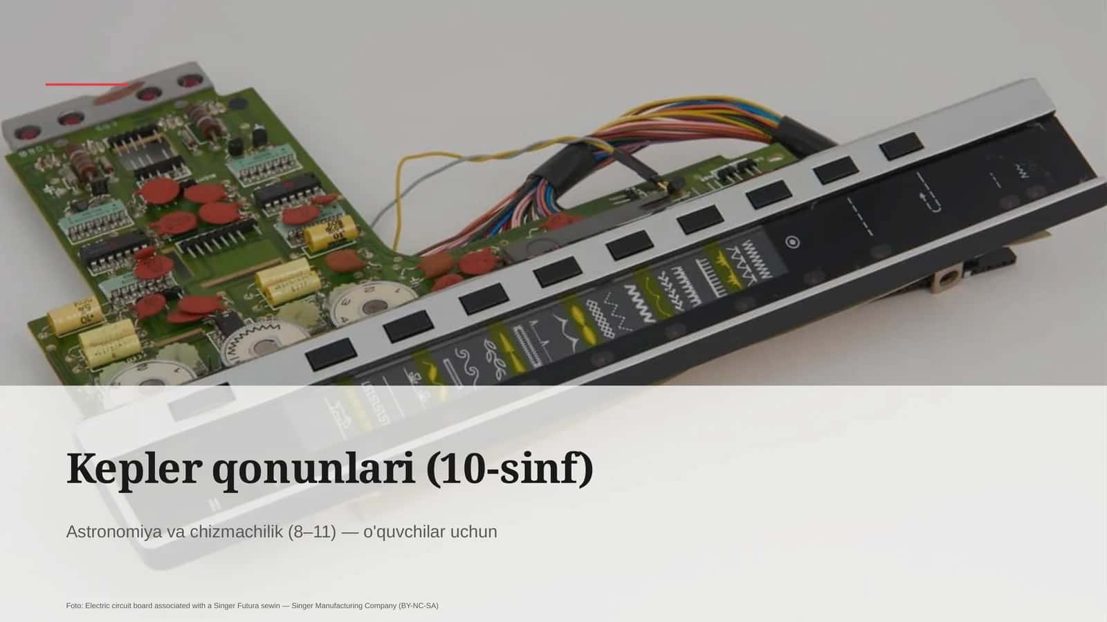 Kepler qonunlari (10-sinf)
