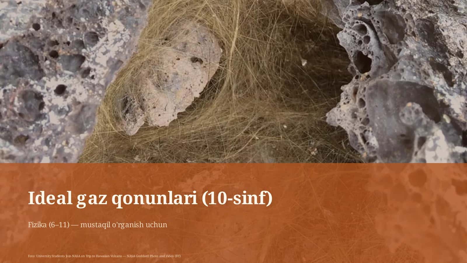 Ideal gaz qonunlari (10-sinf)