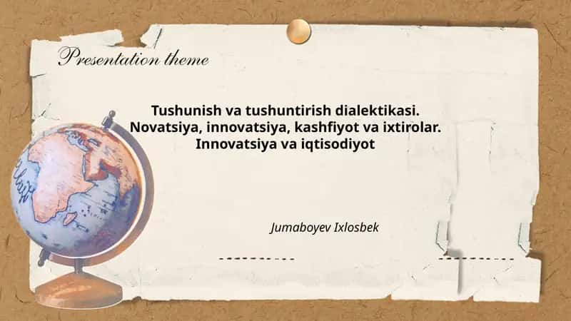 Tushunish va tushuntirish dialektikasi