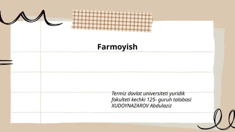 Farmoyish