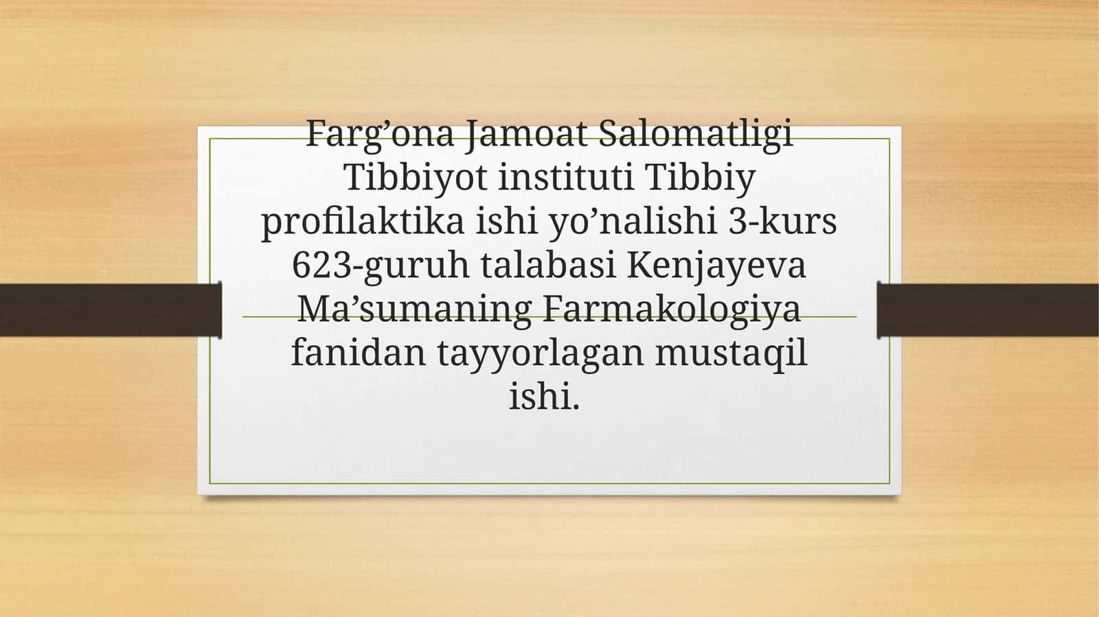 Gijjalarni davolash usullari
