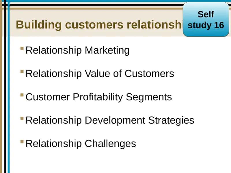 Relationship Marketing