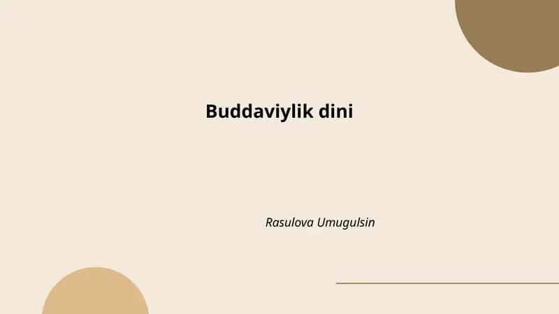 Buddaviylik dini