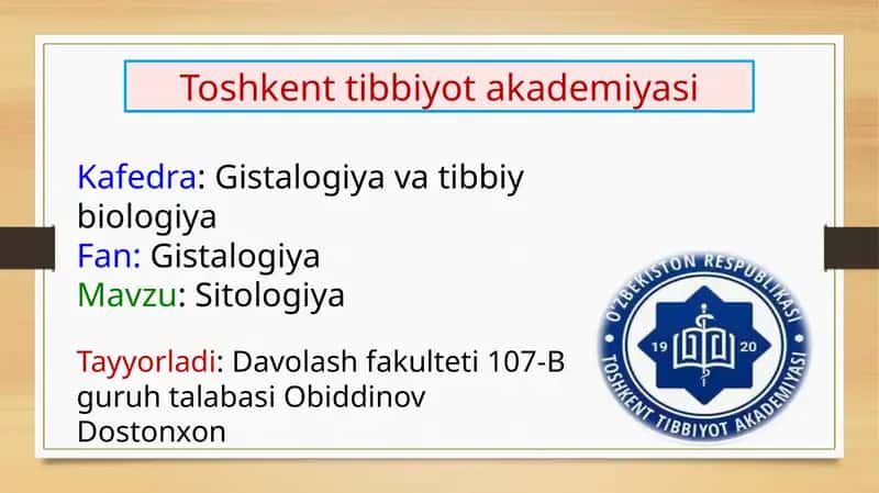 Sitologiya