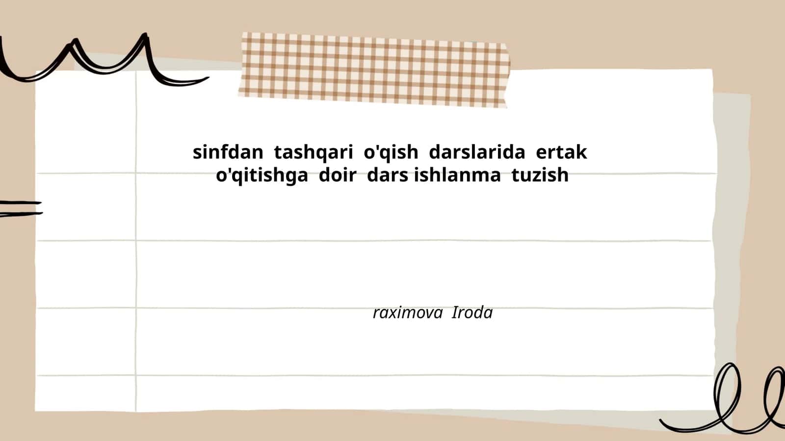 Ertaklar dunyosi