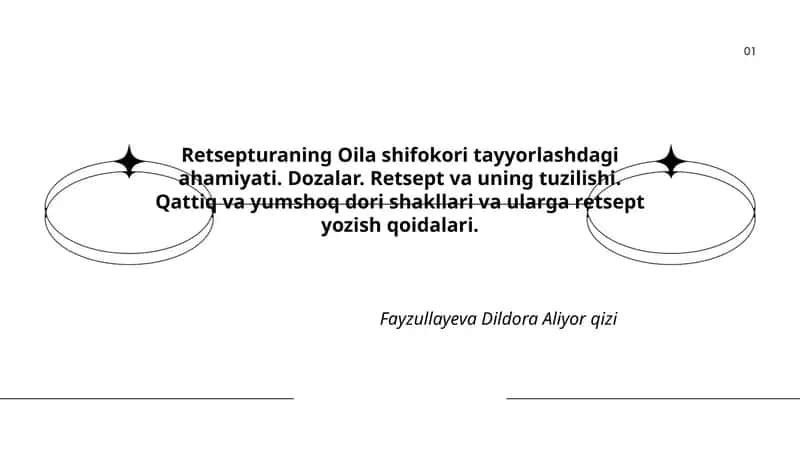 Oila shifokori tayyorlash