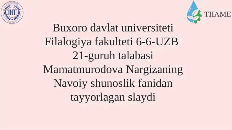 “Saddiiskandariy” dostonining boblar bo`yicha tavsifi