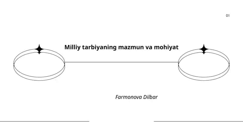 Milliy tarbiyaning mazmun va mohiyat