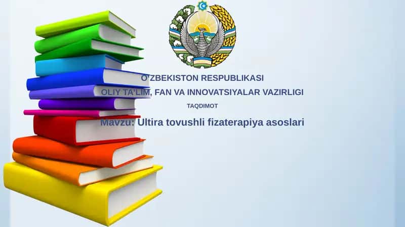 Ultiratovushli fizaterapiya asoslari