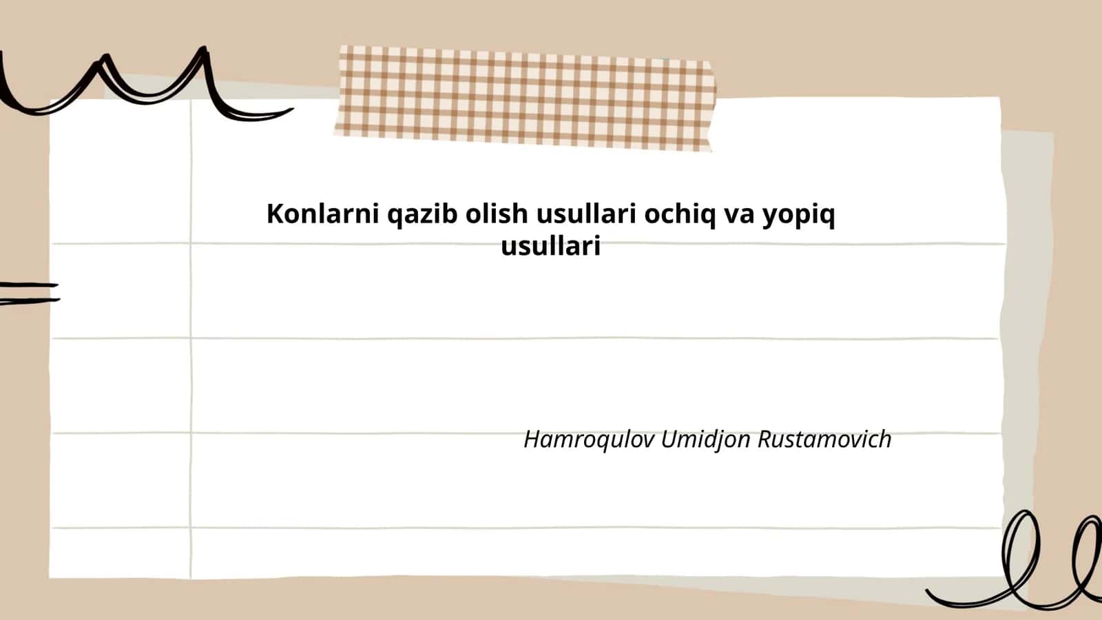 Konlarni qazib olish usullari ochiq va yopiq usullari