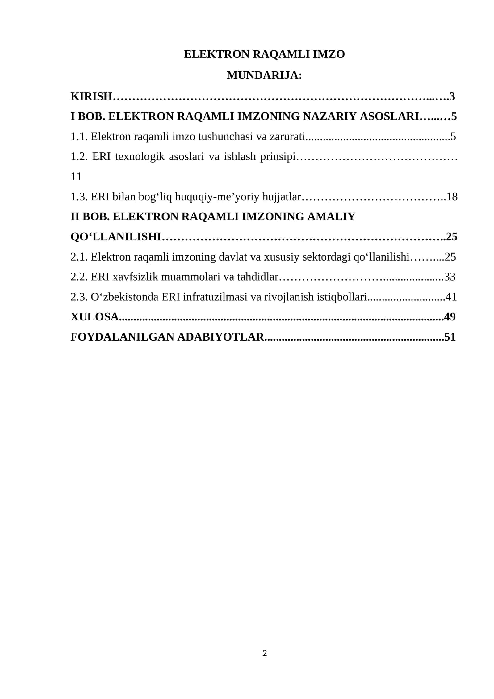 ELEKTRON RAQAMLI IMZO