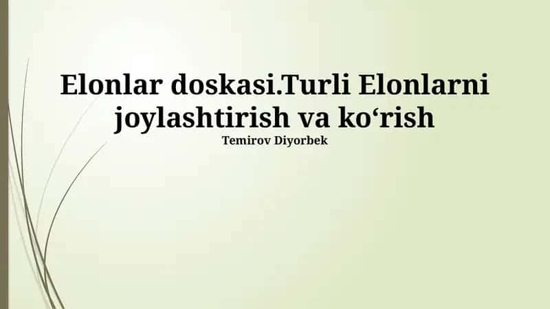 Elonlar doskasi