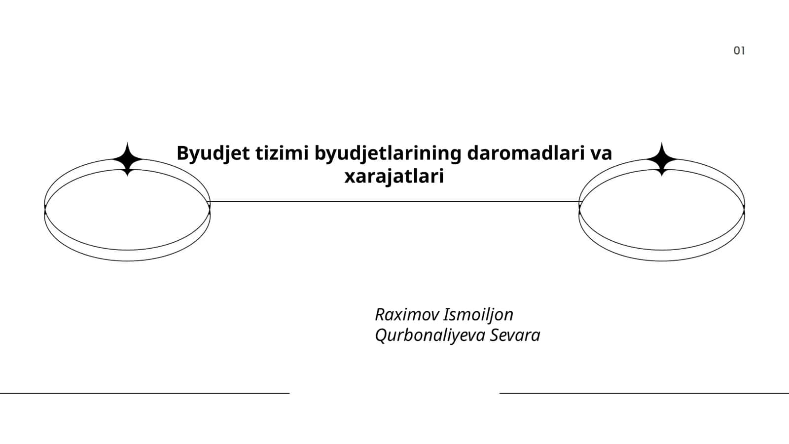 Byudjet tizimi byudjetlarining daromadlari va xarajatlari