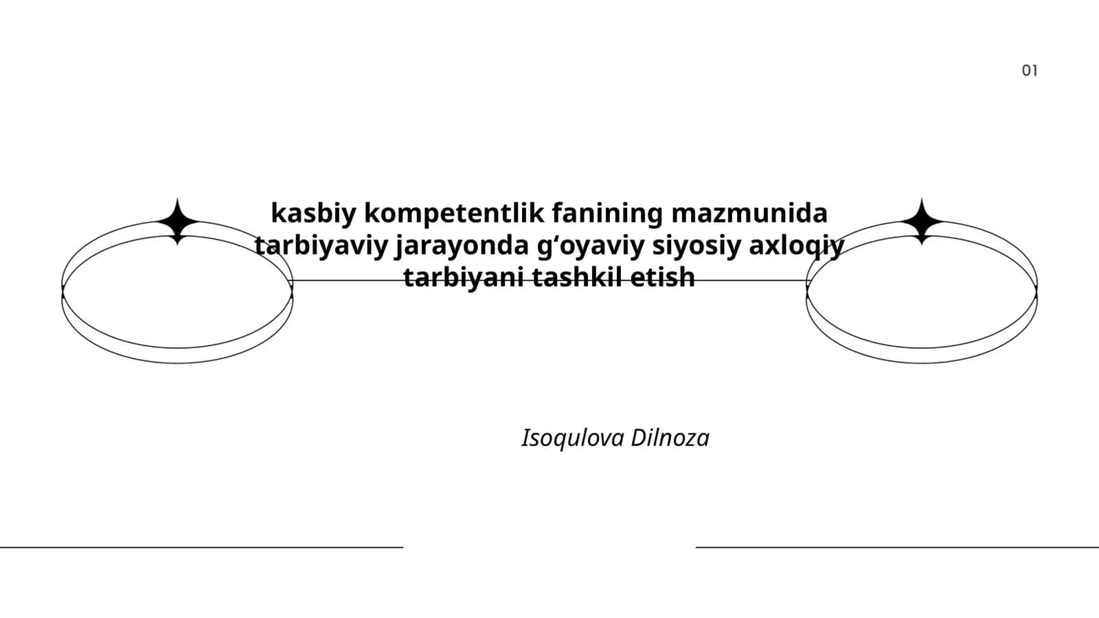Kasbiy kompetentlik fanining mazmuni