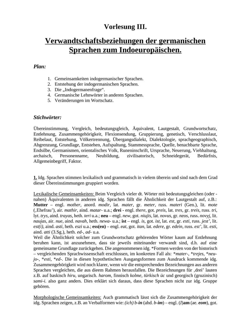 Vorlesung III